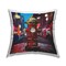 Bold Fashion Hydrant Design by Amelia Noyes Outdoor Printed Pillow